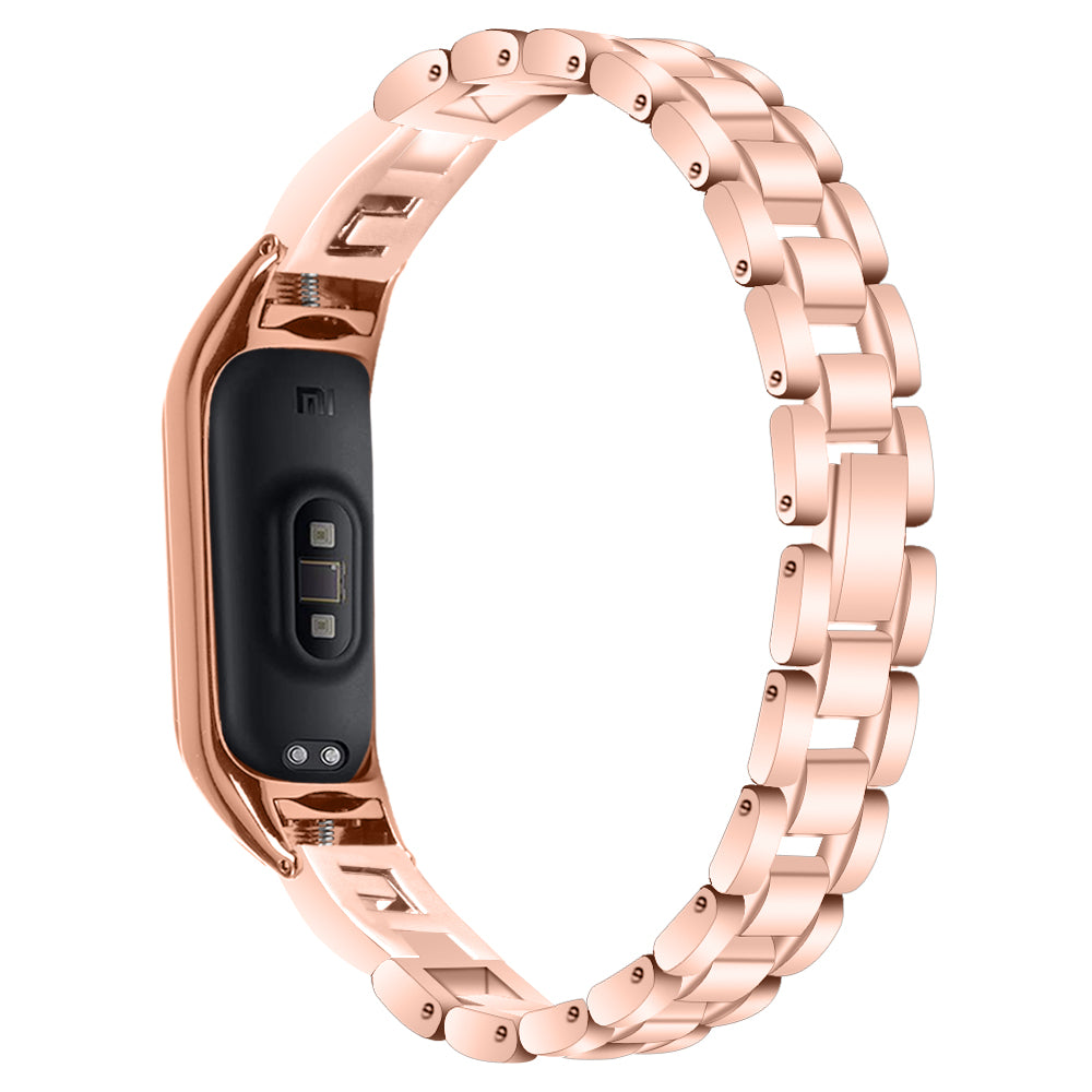 For Xiaomi Smart Band 8 G Letter Rhinestones Decor Watch Strap Stainless Steel Replacement Wrist Band For Xiaomi Smart Band 8 G Letter Rhinestones Decor Watch Strap Stainless Steel Replacement Wrist Band